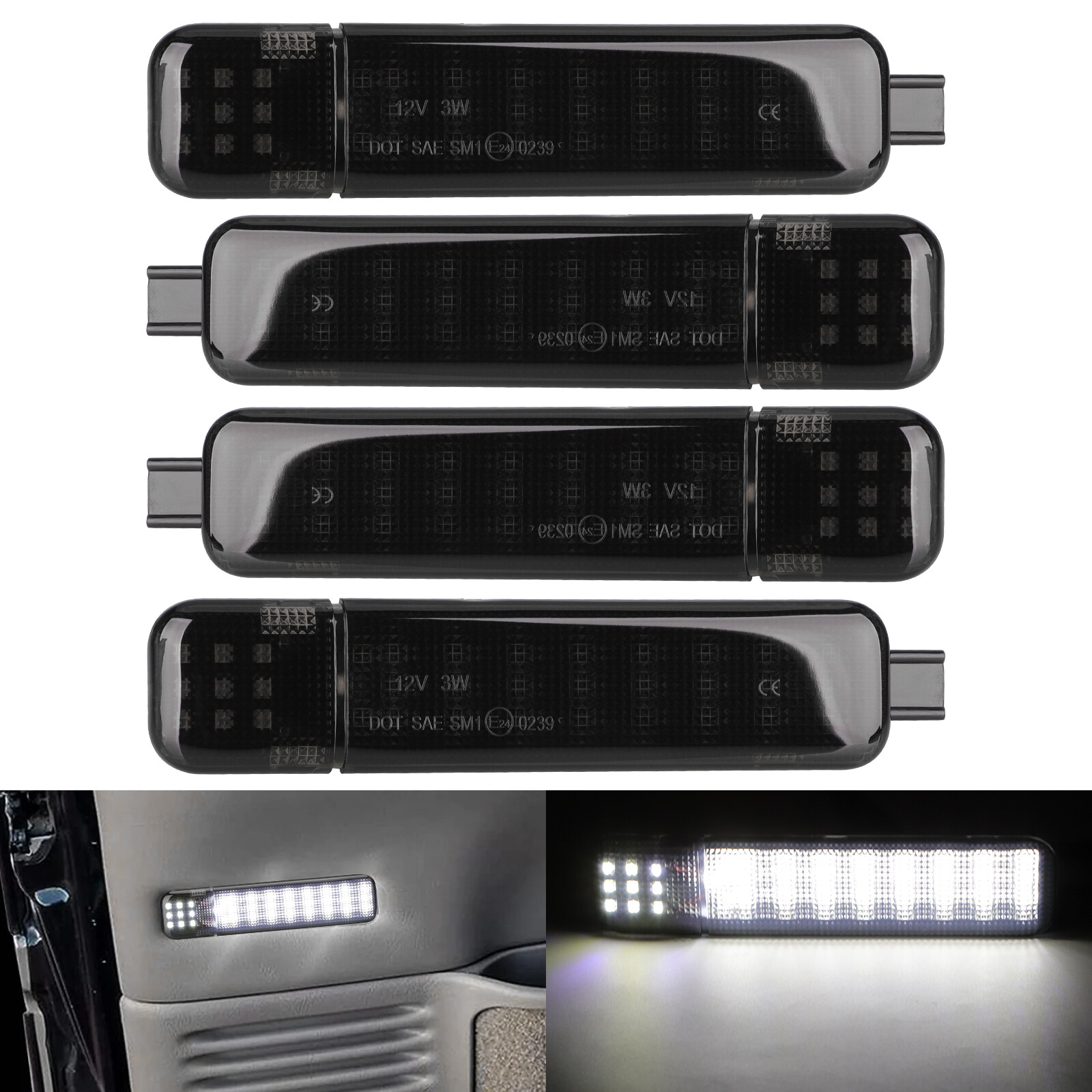 4PCS LED Door Courtesy Light For Silverado Suburban Chevy Tahoe GMC Yukon Sierra 4PCS LED Door Courtesy Light For Silverado Suburban Chevy Tahoe GMC Yukon Sierra