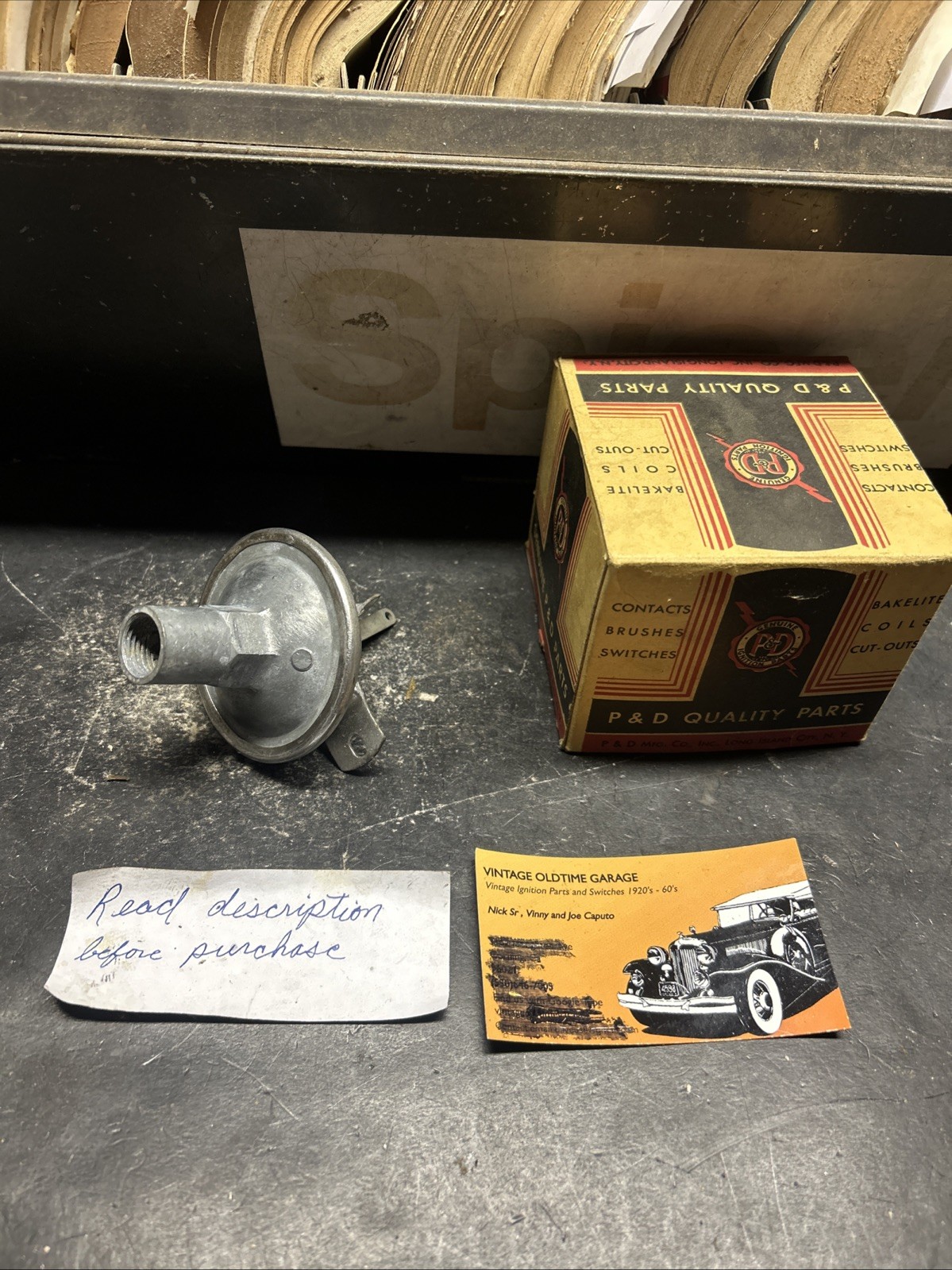 1949 1950 1951 1952 1953 1954 1955 1956  PLYMOUTH VACUUM ADVANCE