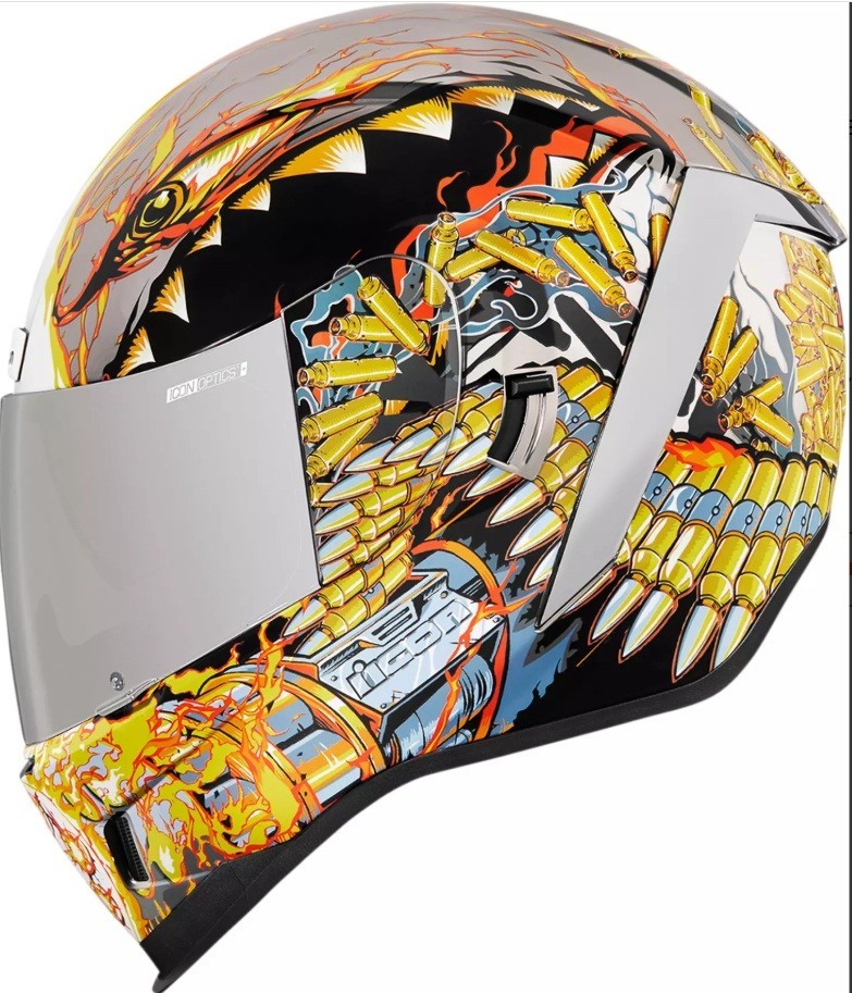NEW Icon Airform Warthog Motorcycle Helmet - Size Medium M - *READ*