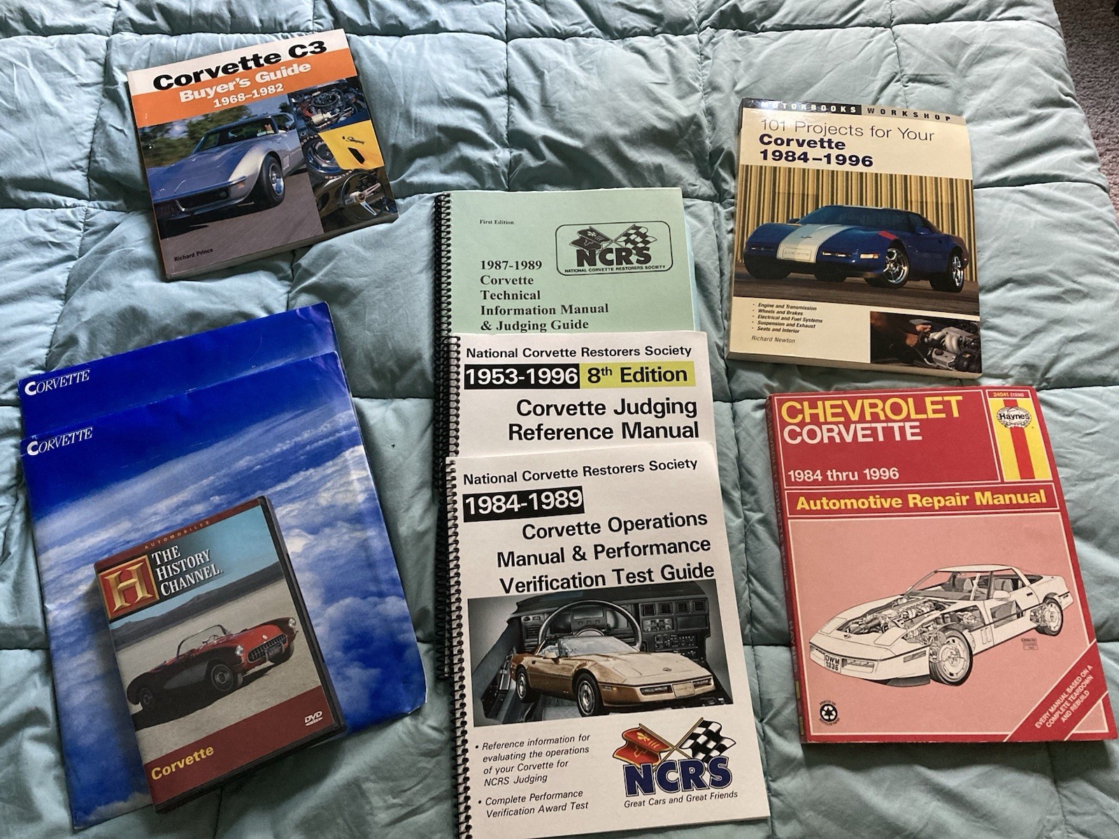 Collection of Corvette Manuals - C4 and more