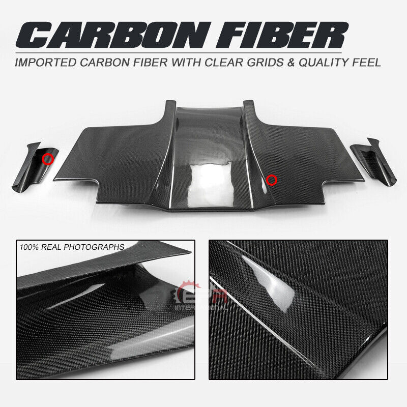 For Mazda RX7 FD3S RE Type Carbon Fiber Rear Diffuser