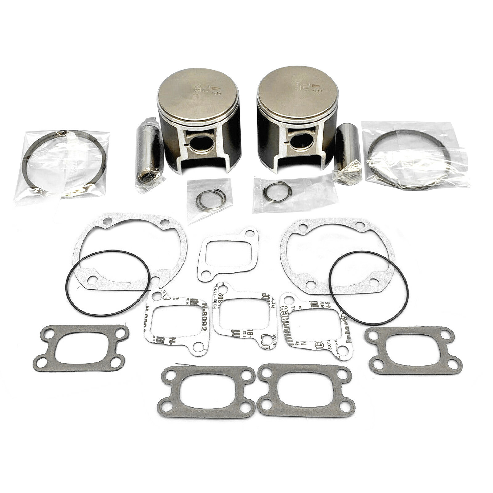 New 62mm STD SPI Pistons Gaskets 1980-2006 Ski-Doo 380F Fan GTX MXZ GSX Touring New 62mm STD SPI Pistons Gaskets 1980-2006 Ski-Doo 380F Fan GTX MXZ GSX Touring