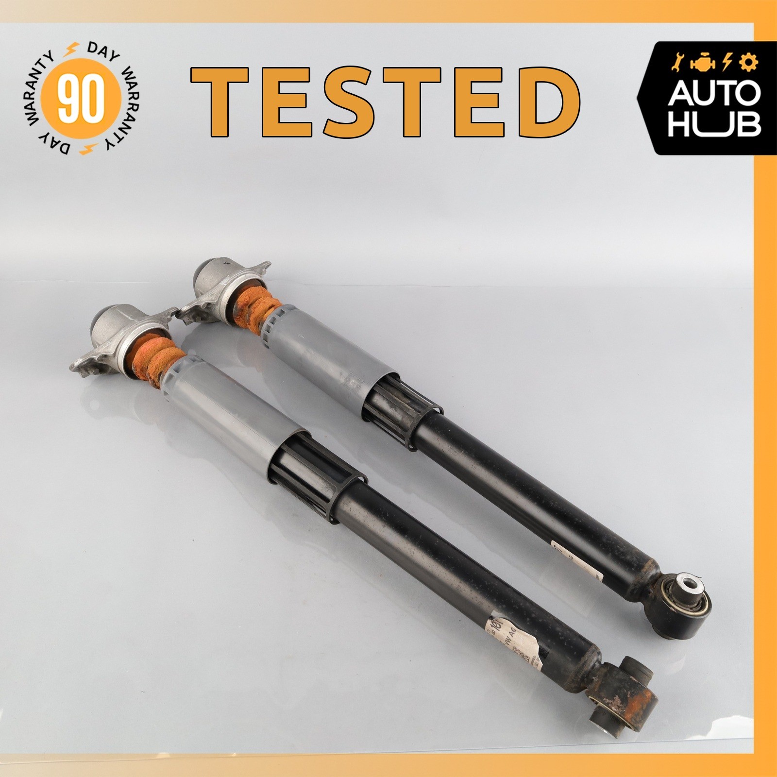 15-20 Audi 8V A3 Rear Left & Right Shock Strut Absorber Set OEM