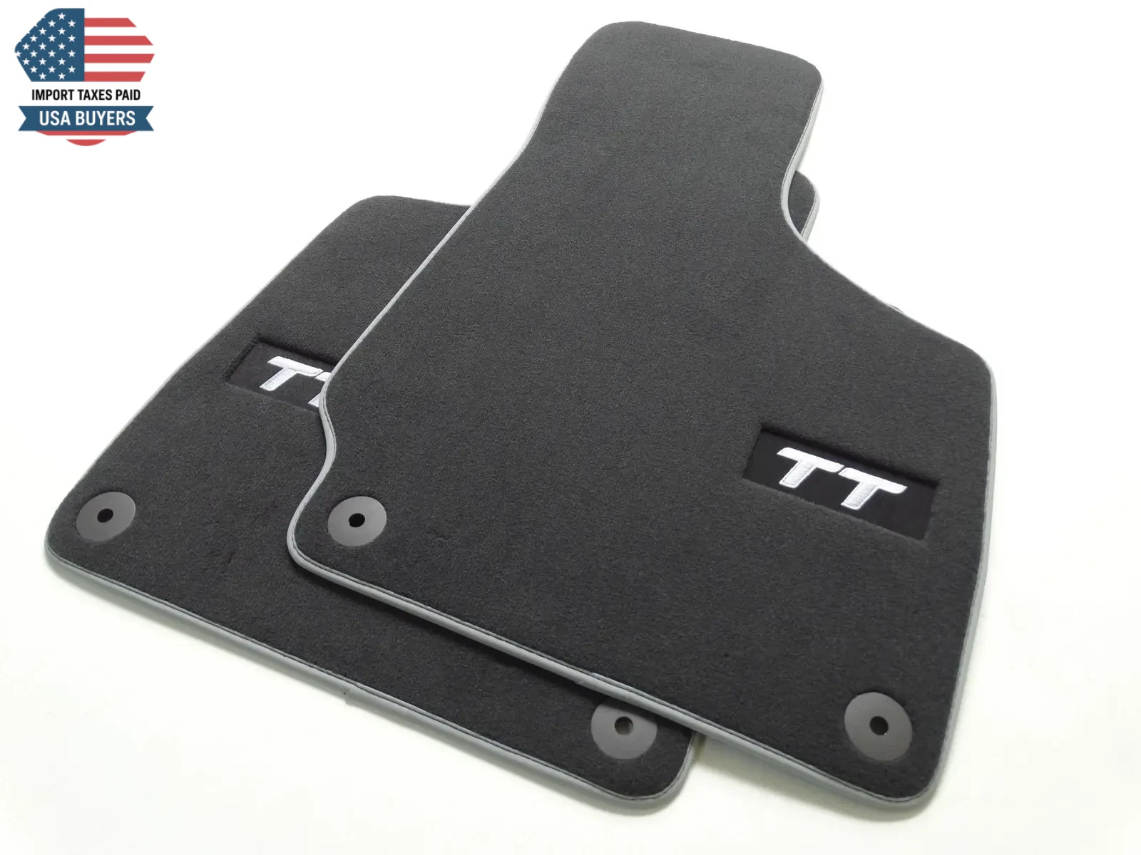 Vag Set Floor Mats For Audi Tt Tts Coupe Roadster 2007 2014 Genuine 8J1061275MNO Vag Set Floor Mats For Audi Tt Tts Coupe Roadster 2007 2014 Genuine 8J1061275MNO