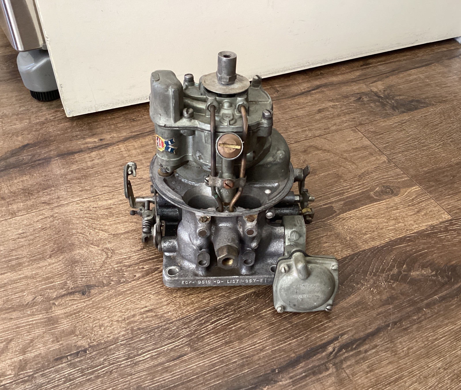 REMAN? 1955 Ford Thunderbird Holley 4000 Carburetor ECK 9510 List 957 Teapot