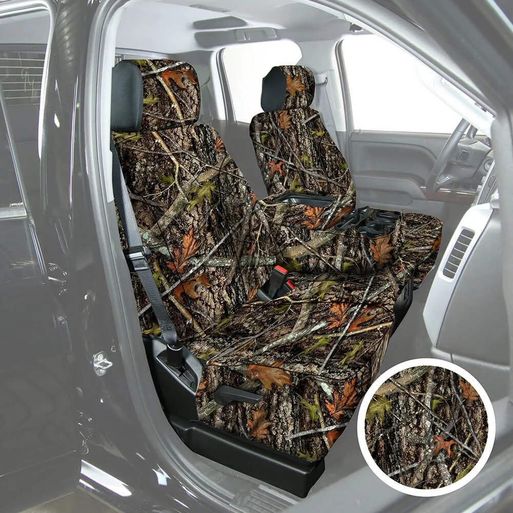 For Ford F-150 15-18 TrueTimber 1st Row New Conceal Camo Custom Seat Covers