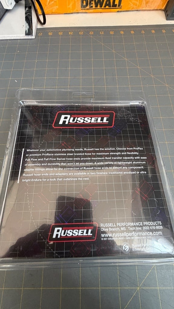 Russell Performance Braided SS Rear Brake Line Kit