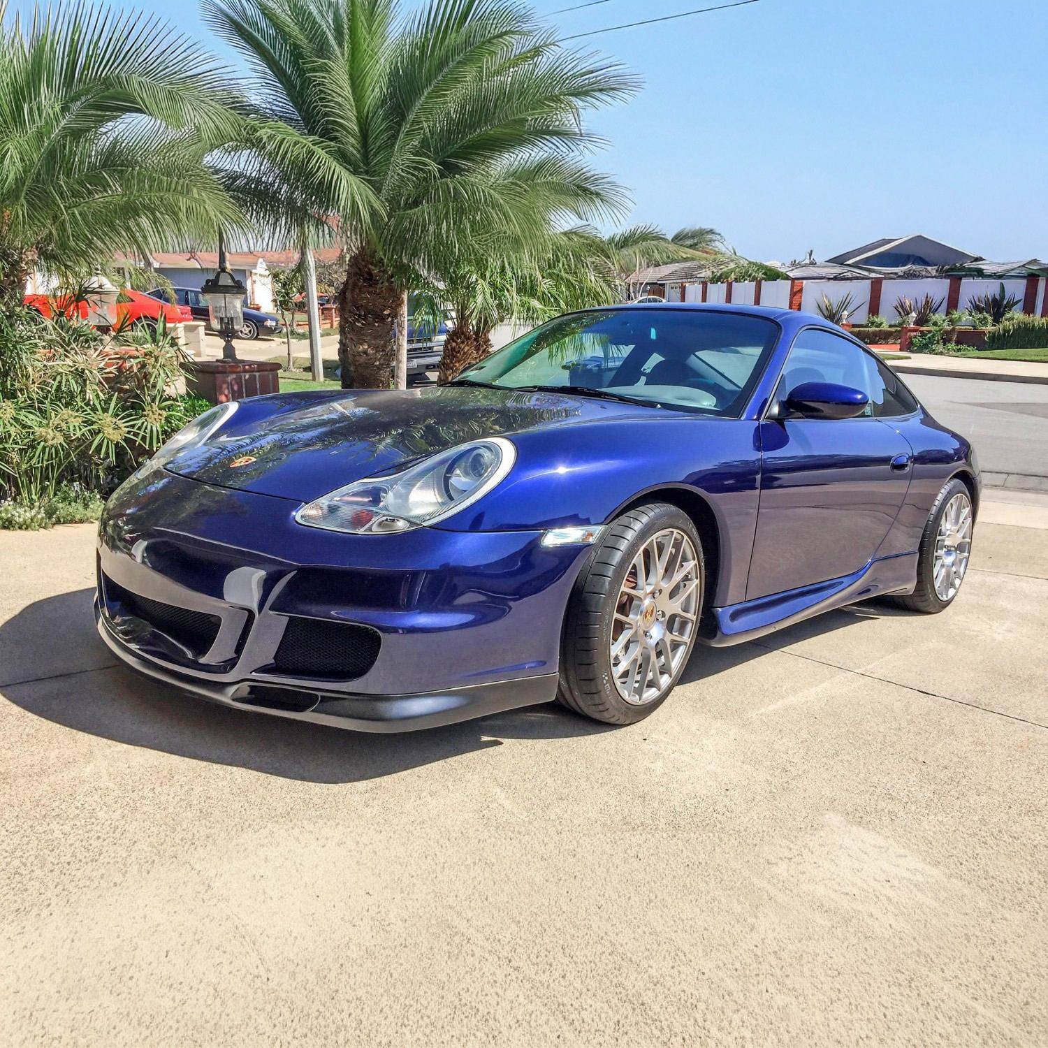 For Porsche Boxster 97-04 KBD GT 3 Style Front Bumper w Bumper Lip Unpainted