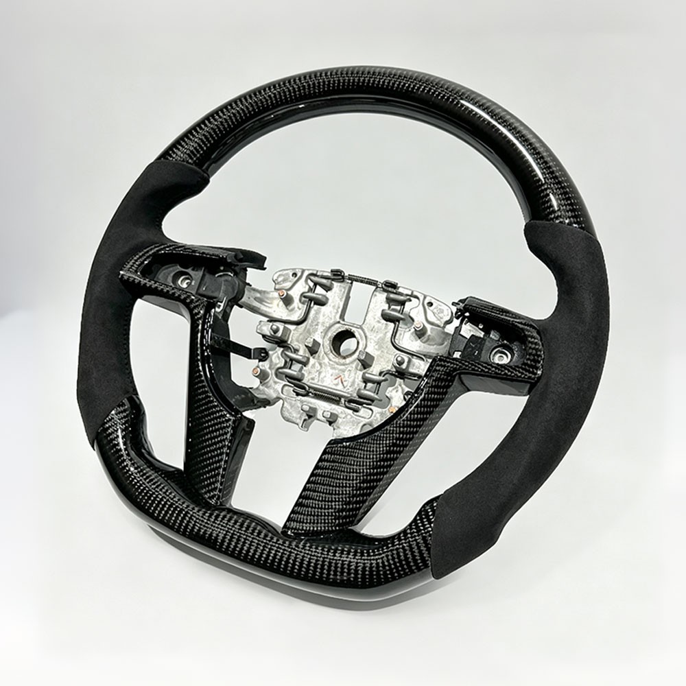 Custom Real Carbon Fiber Sport Steering Wheel Fits For Pontiac G8 GT GXP（08-09）