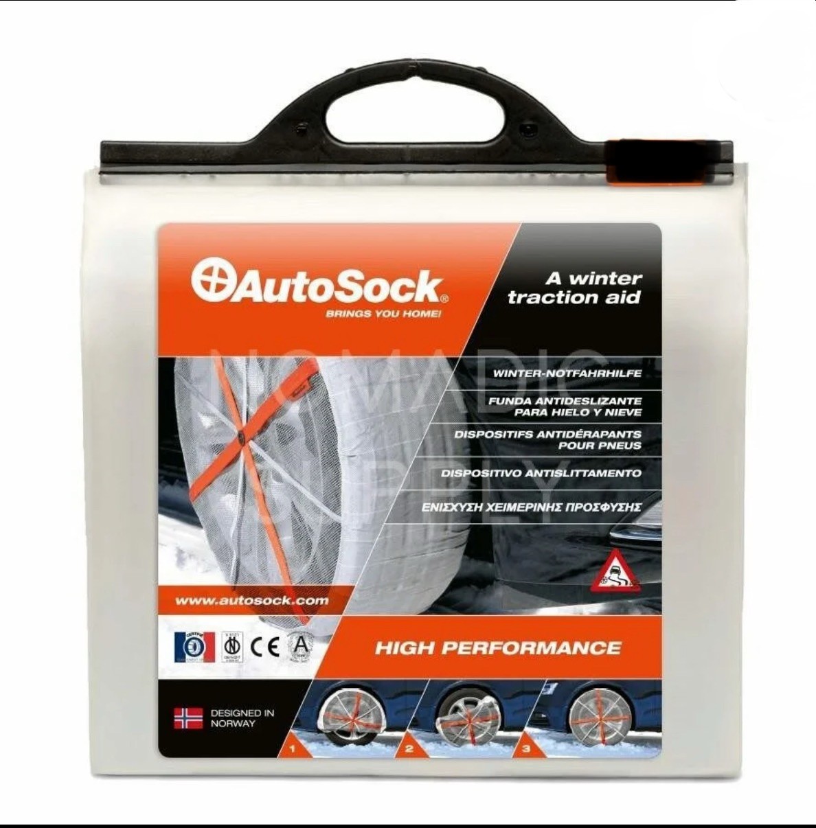 K&K Automotive Snow Socks for Tires -  Alternative Traction Device for Cars SUVs