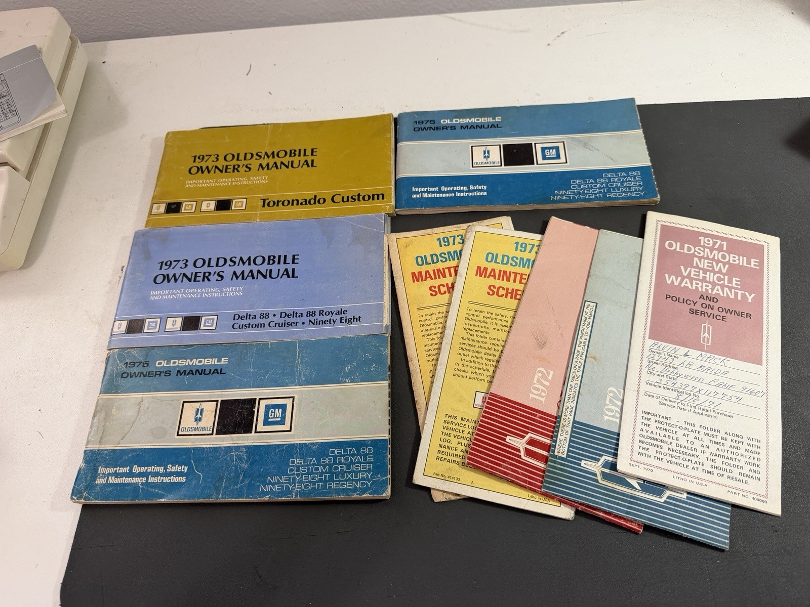 1973 1975 Oldsmobile Cutlass Supreme Vista Cruiser Owners Manual & MORE 1973 1975 Oldsmobile Cutlass Supreme Vista Cruiser Owners Manual & MORE