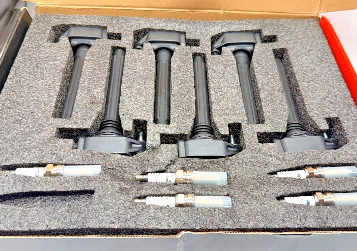 A-Premium Ignition Coil & Spark Plugs C1791-6 UF648 Chrysler Dodge Jeep Ram 3.6L