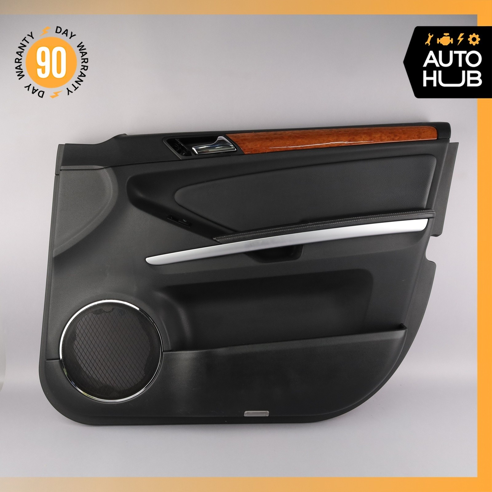 07-12 Mercedes X164 GL320 ML550 Front Right Interior Door Panel Black OEM