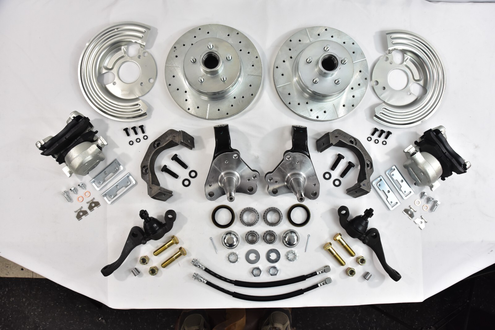 62-74 Mopar Chrysler Plymouth A body front disc brake conversion 5 on 4