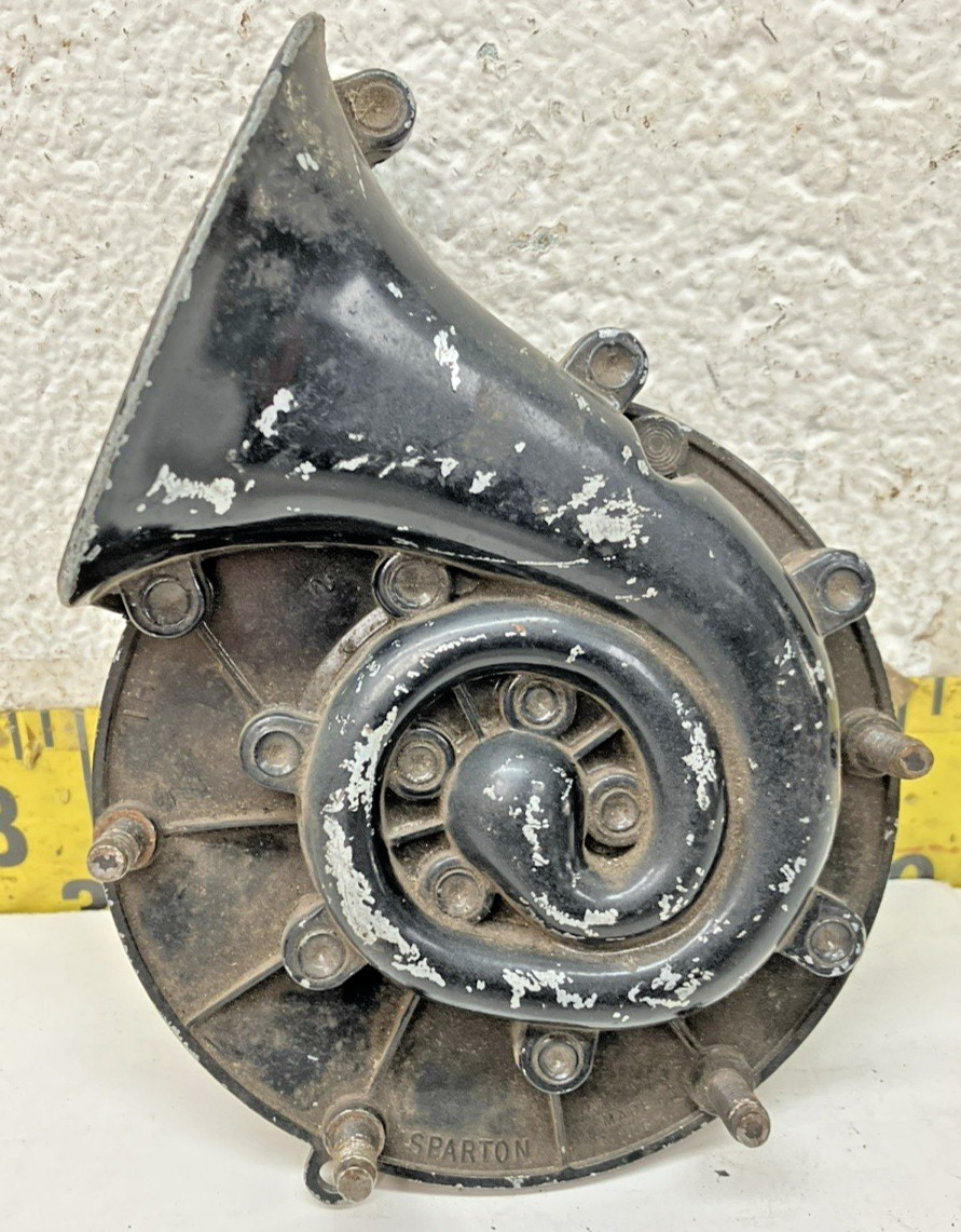 Sparton 193 V6 Vintage Electric Horn Works 1920s-30s Pre War Ford/GM/Dodge (898)