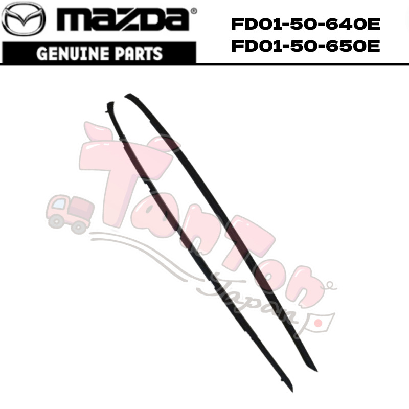 MAZDA RX-7 RX7 FD3S Genuine Belt Line Molding Right & Left Set