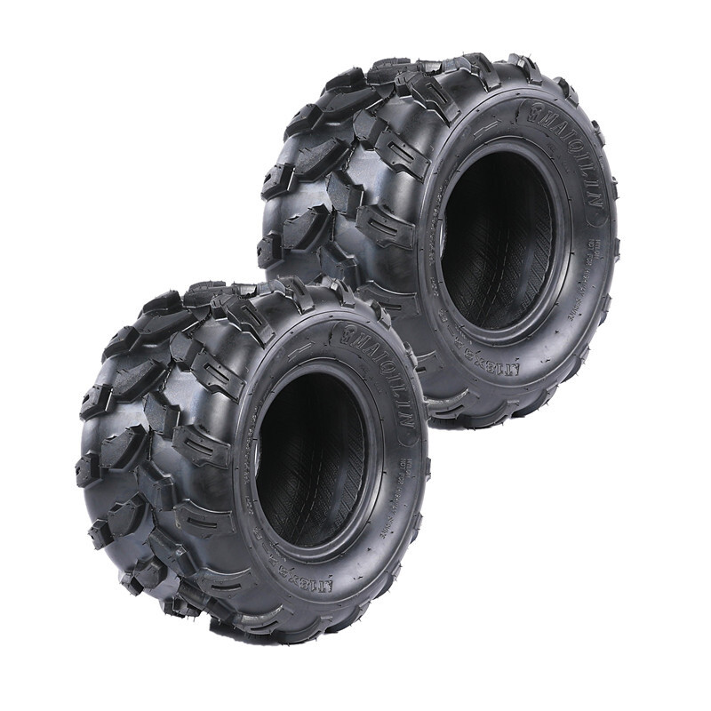 Two 18x9.50-8 Sport ATV Tires Rear Left and Right 4 Ply 18x9.50x8 18x9.5-8