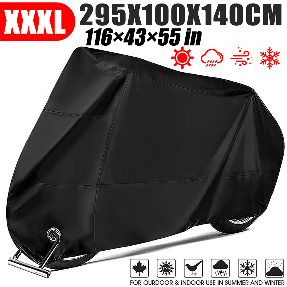 3XL Motorcycle Cover Bike Waterproof Outdoor Rain Dust Sun UV Scooter Protector