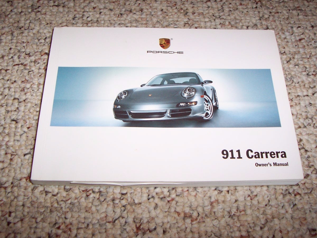 2008 Porsche 911 Carrera Owner Manual Cabriolet Convertible S 4S Targa 997 2008 Porsche 911 Carrera Owner Manual Cabriolet Convertible S 4S Targa 997