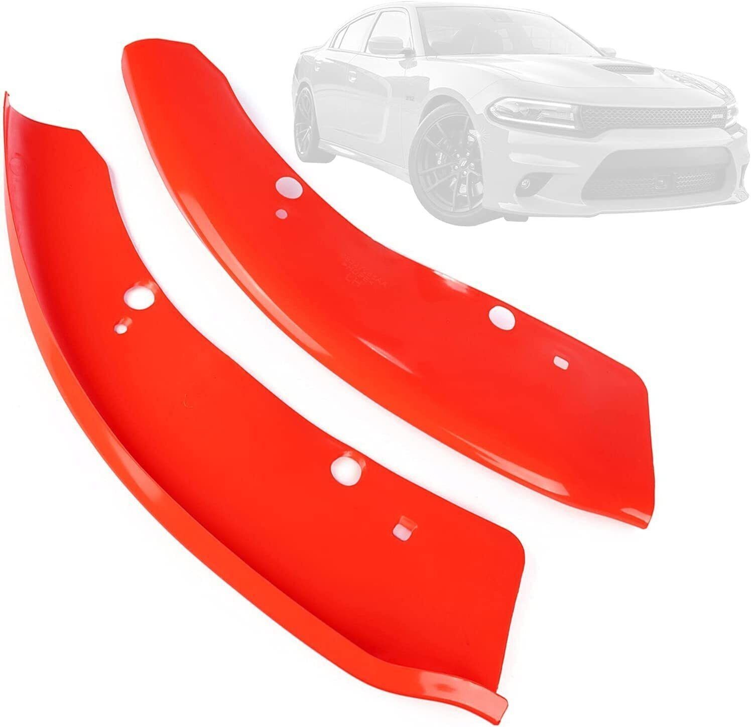 Front Bumper Lip Splitter Trim Cover For Dodge Charger SRT Scat 2015-2021