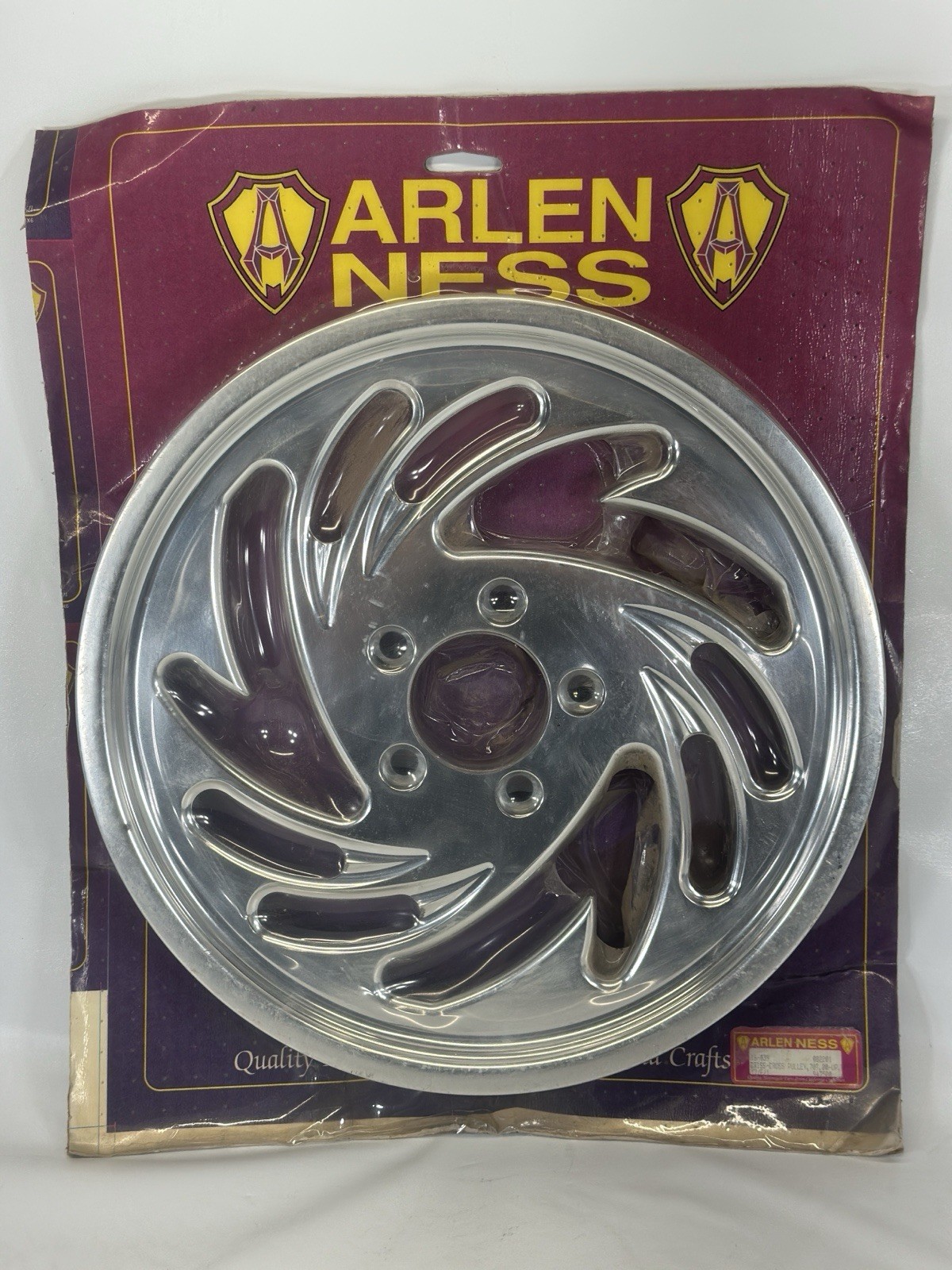Arlen Ness Spinner Polished Rear Belt Drive Pulley 70t 1.5in 00-03 Harley FLT