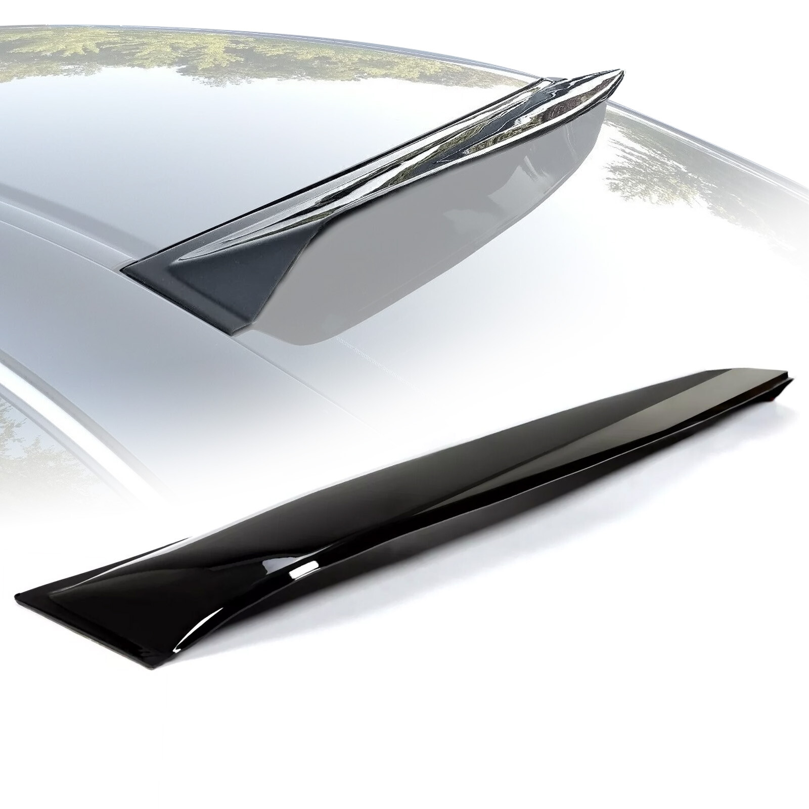 For Honda Accord 2013-2017 9TH Gen 4 Dr JDM Rear Window Roof Visor Spoiler Wing