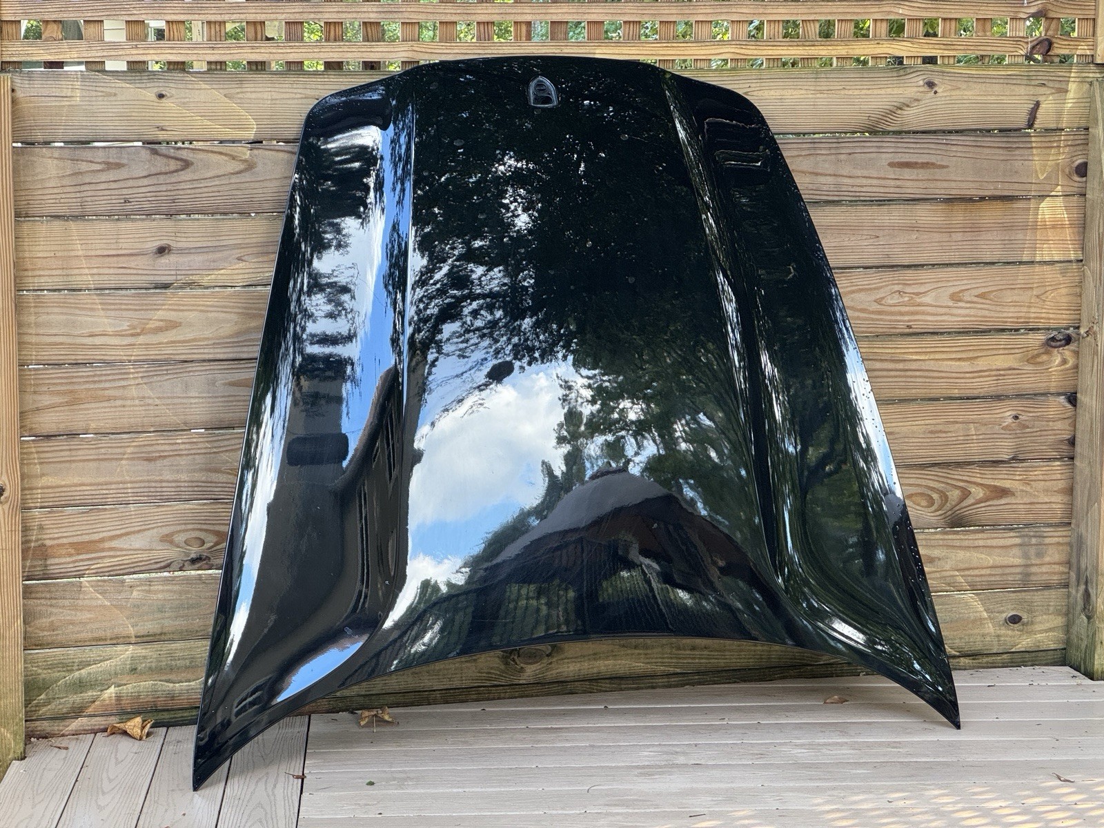 10-16 Porsche Panamera 4 970 E-Hybrid Hood Panel BLACK OEM  2014 2015 2013 2012