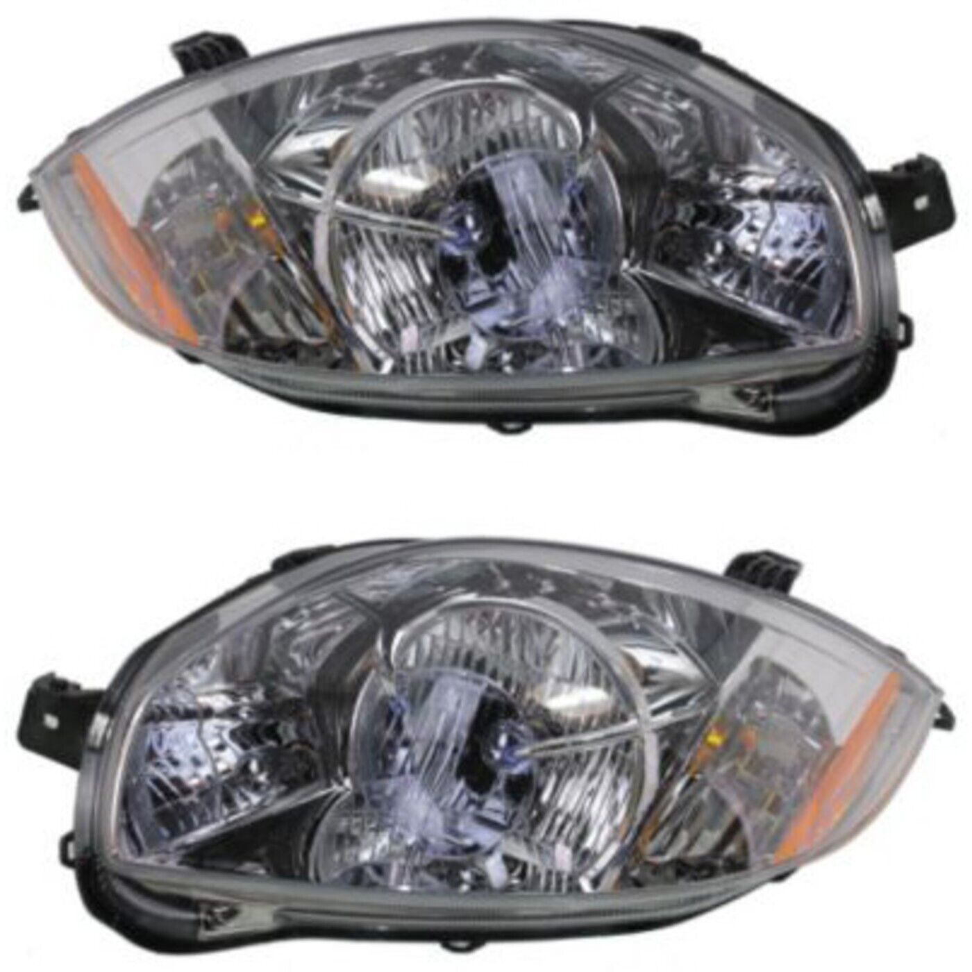 Headlight Assembly Set For 2007-2012 Mitsubishi Eclipse Left and Right Hatchback