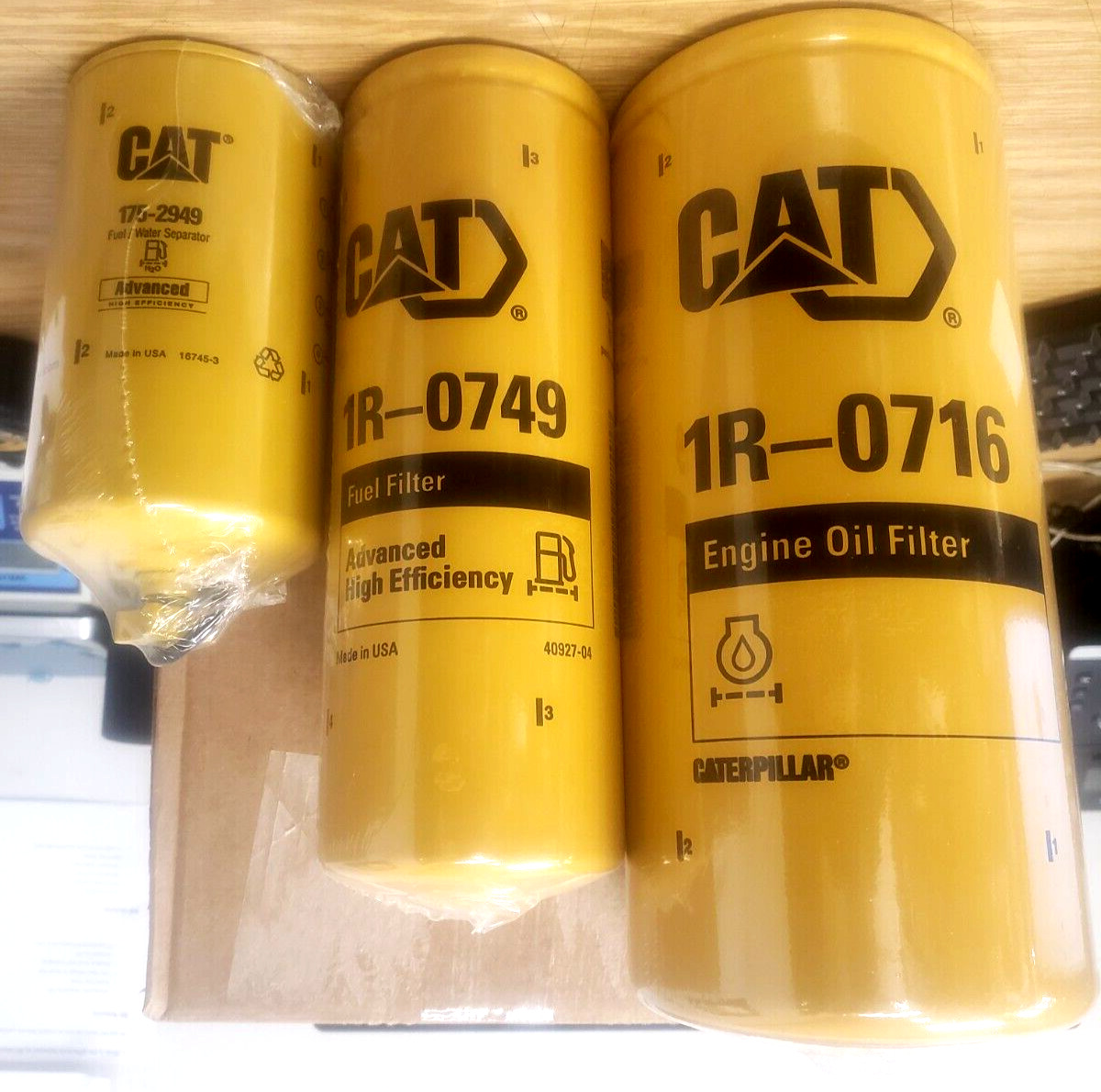 CAT ENGINE FILTER KIT most 3406, C10, C11, C12, C13, C15, & C16 FUEL, OIL, WATER