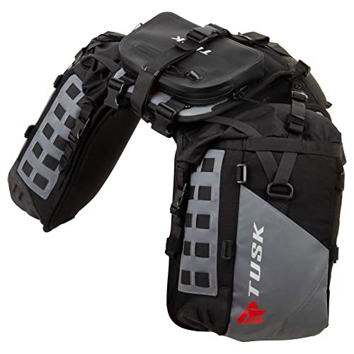 TUSK Highland X2 Rackless Luggage System Base System Standard Heat Shield Black