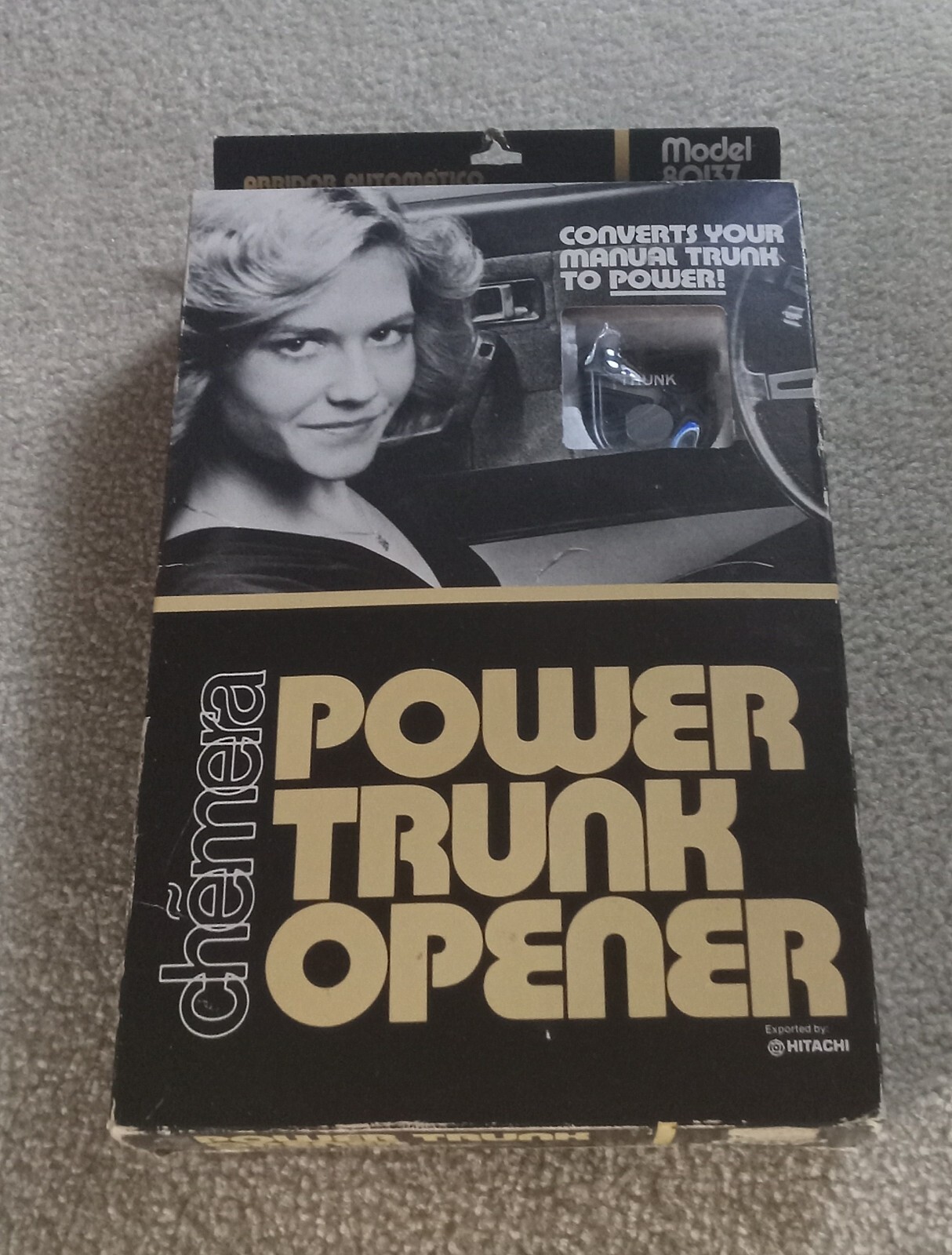 Vintage Chemera Hitachi Power Trunk Opener Conversion Kit Automobile Parts NOS