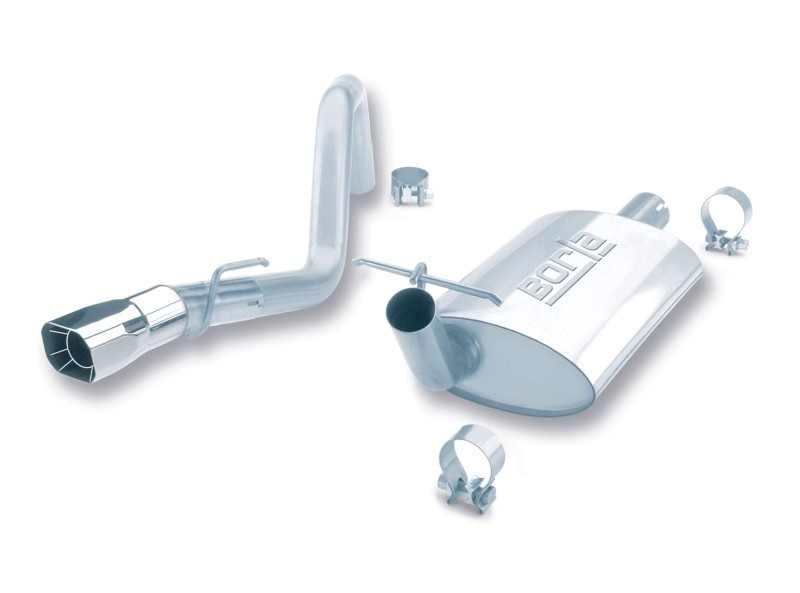 Borla Touring Cat-Back Exhaust System For 1991-1995 Jeep Wrangler YJ 4.0L