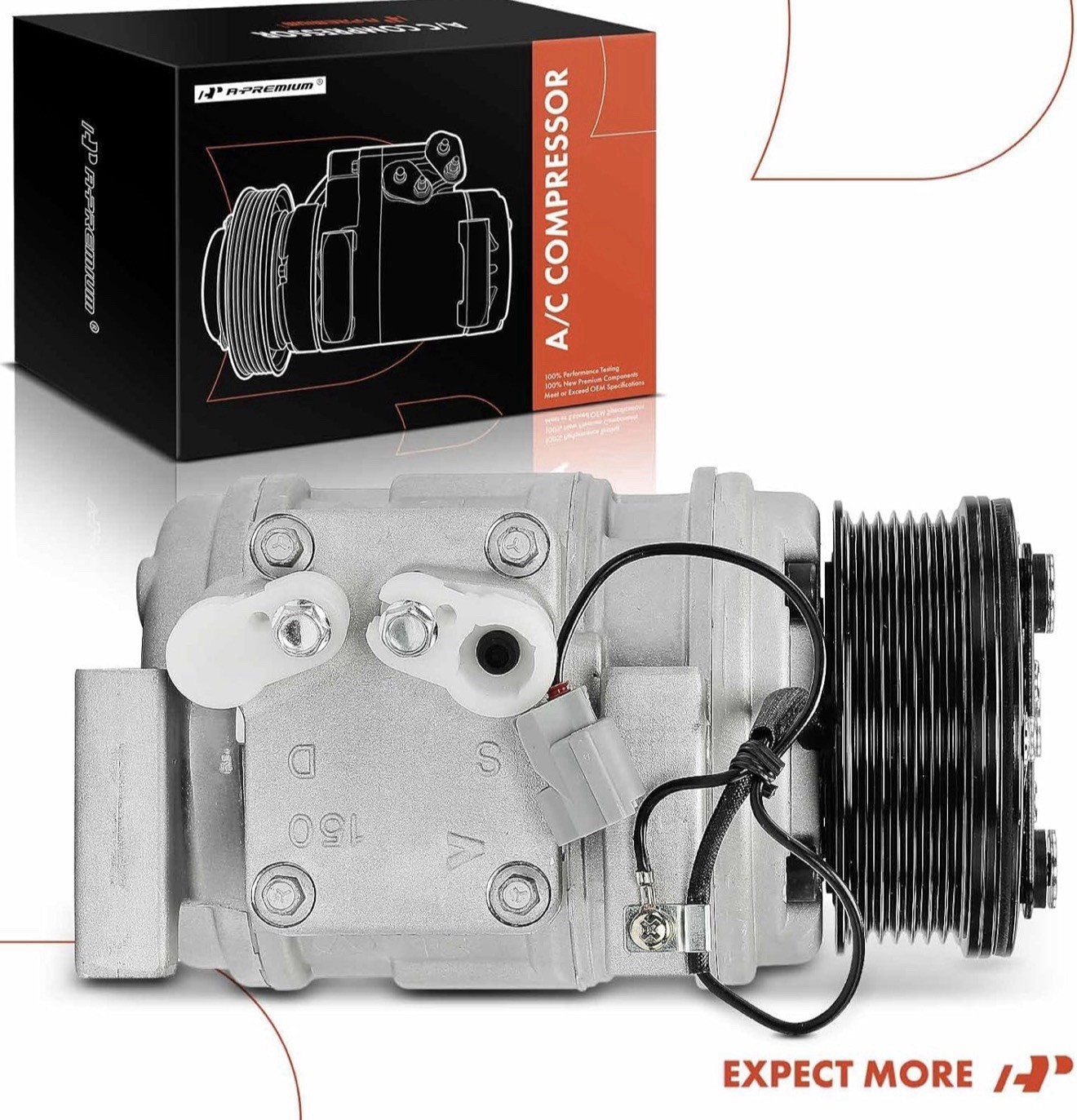 A-premium Air conditioner AC Compressor With Clutch, Honda Civic And Acura Rsx A-premium Air conditioner AC Compressor With Clutch, Honda Civic And Acura Rsx