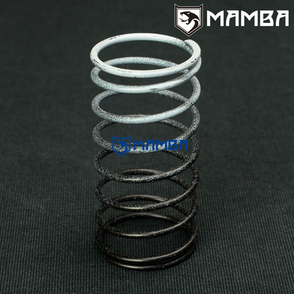MAMBA Turbo Adjustable Wastegate Actuator Spring 0.35 Bar / 5 Psi / White Color
