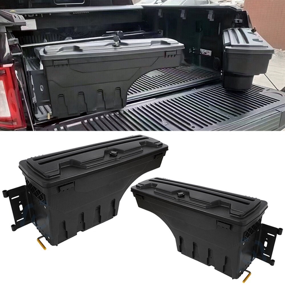 2pcs Truck Bed Storage Tool Box For 2020-2022 Jeep Wrangler Gladiator JT