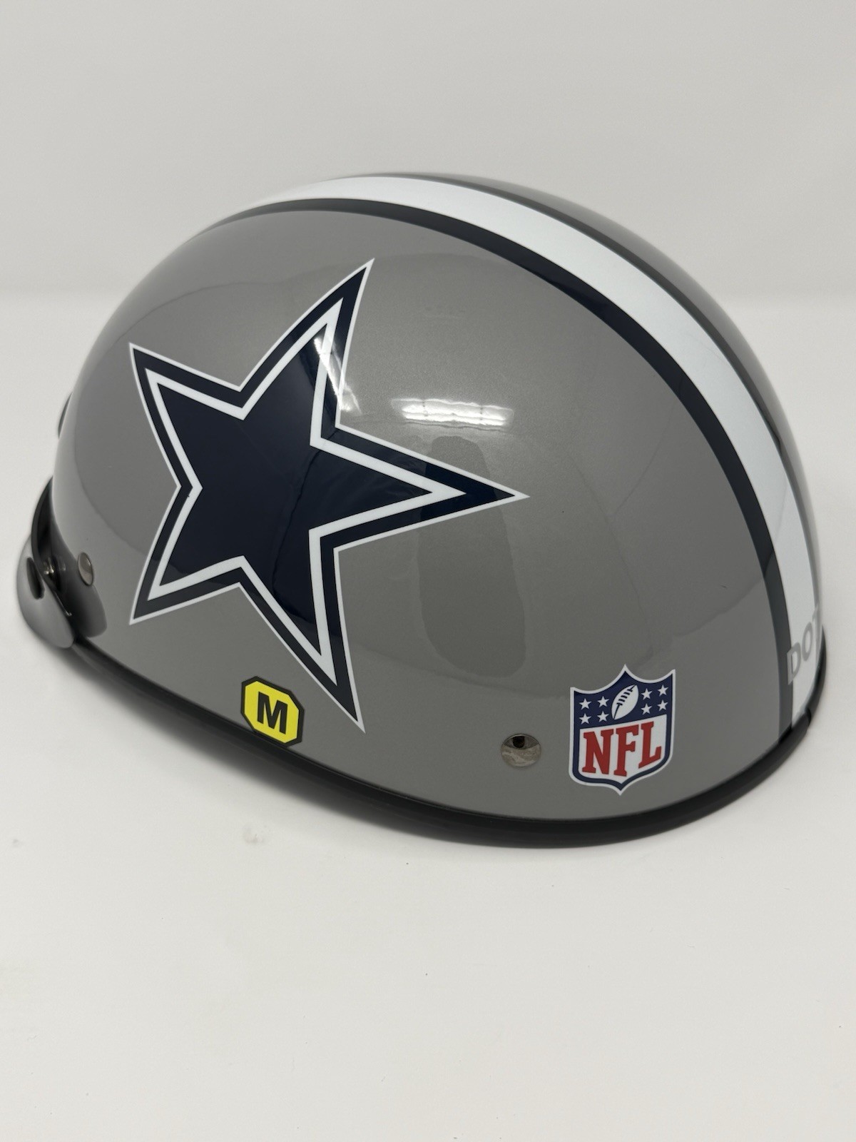 NFL Dallas Cowboys BBH Motorcycle Helmet (M) Brand New with Tags
