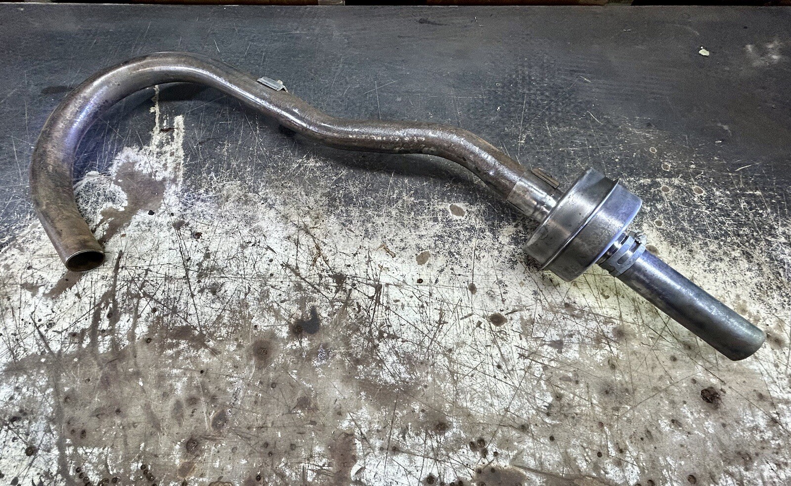 1955 - 1957 PONTIAC CRANK CASE / ROAD DRAFT TUBE w/ ELEMENT ( OEM USED ) A+ A+