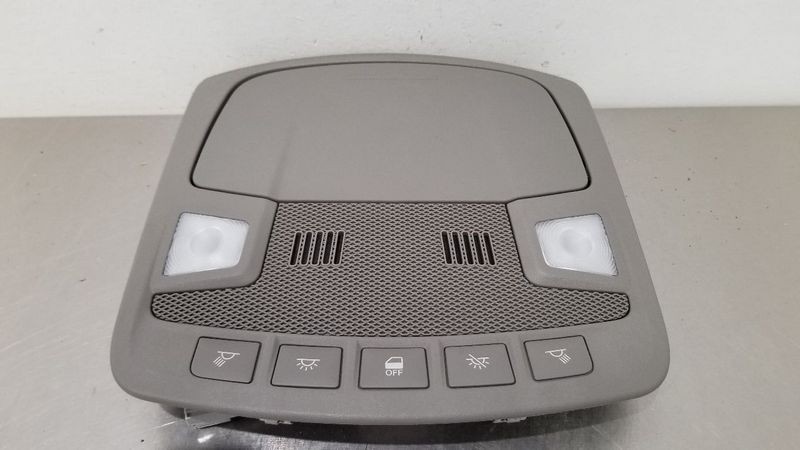 2015-2020 Ford F-150 Overhead Roof Console Crew Cab Gray OEM