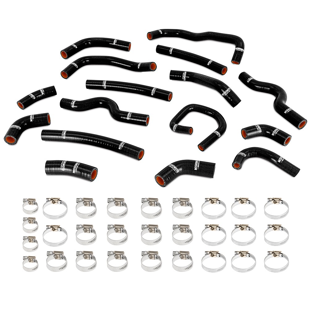 Mishimoto Ancillary/Heater Hose Kit for Toyota Land Cruiser 4.7L 1998-2002 Black