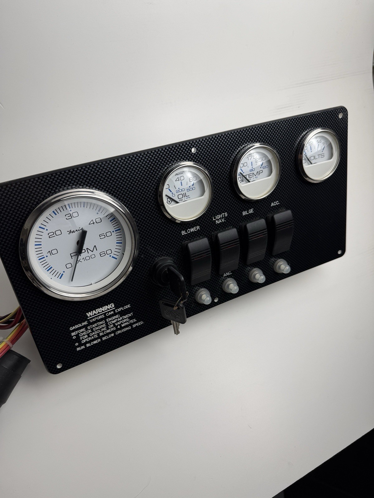 Mercruiser Marine Gauge Panel (Plug And Play)