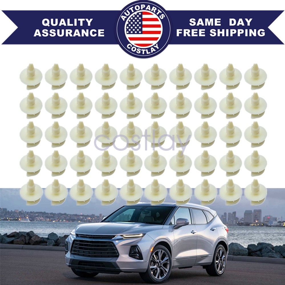 50PCS NEW For Chevrolet GMC Oldsmobile Buick Door Trim Panel Retainer Clip