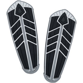 Kuryakyn 5650 Chrome Spear Driver Floorboard Inserts for 14-21 Indian Kuryakyn 5650 Chrome Spear Driver Floorboard Inserts for 14-21 Indian