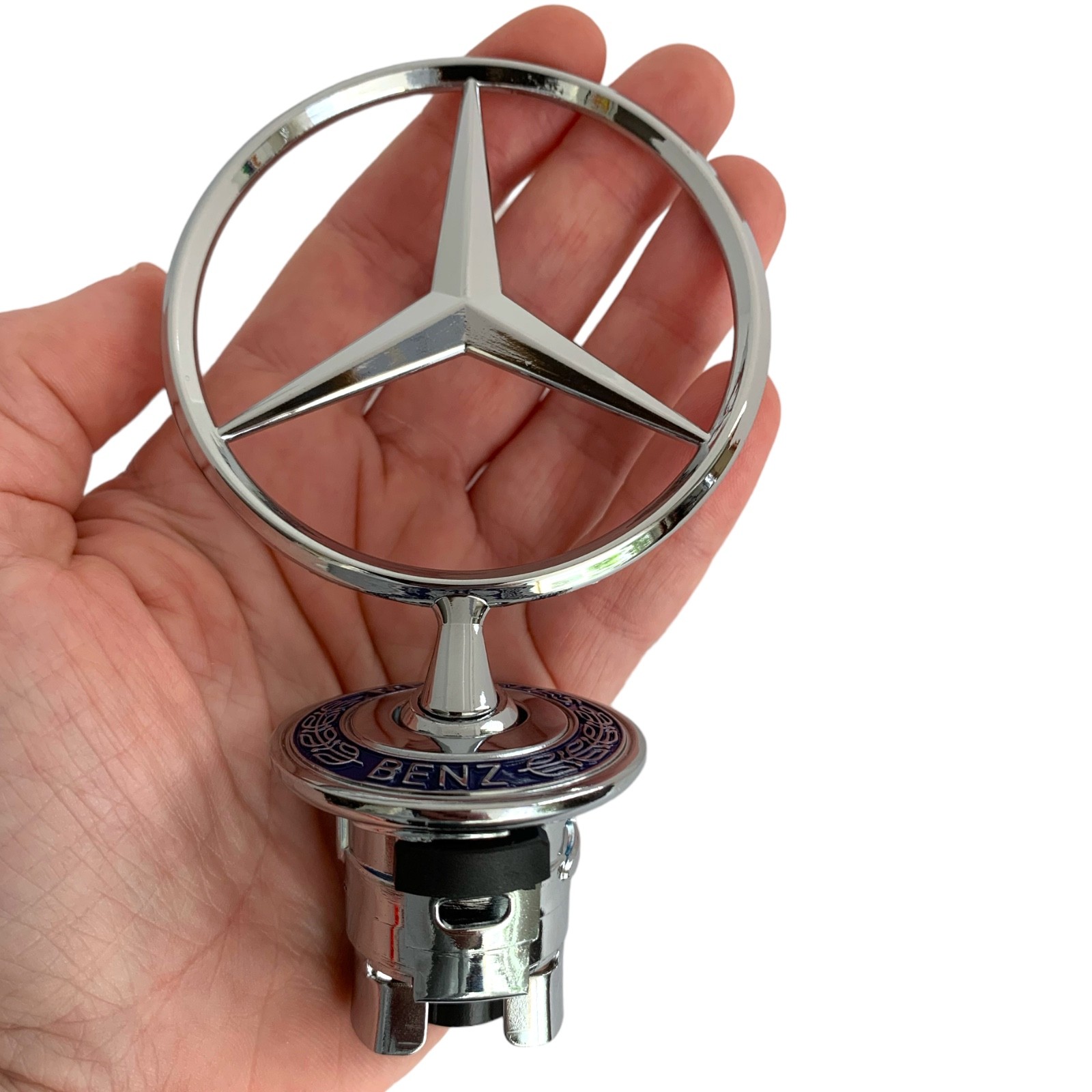 Front Hood Star Emblem Ornament For Mercedes-Benz Suitable For C E S Class Model