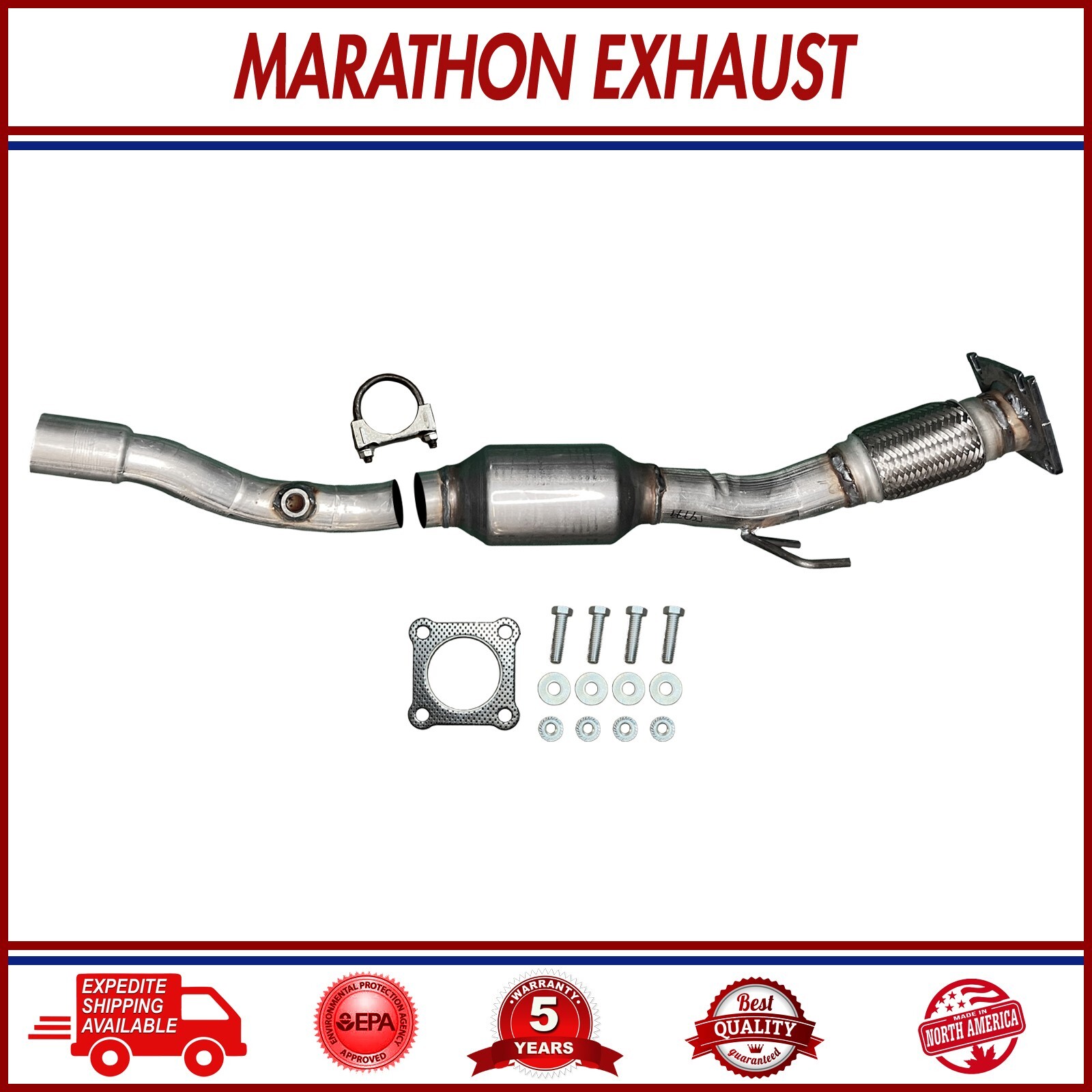 Catalytic Converter For 2006-2010 Volkswagen Beetle 2.5L NON-PZEV EMISSIONS