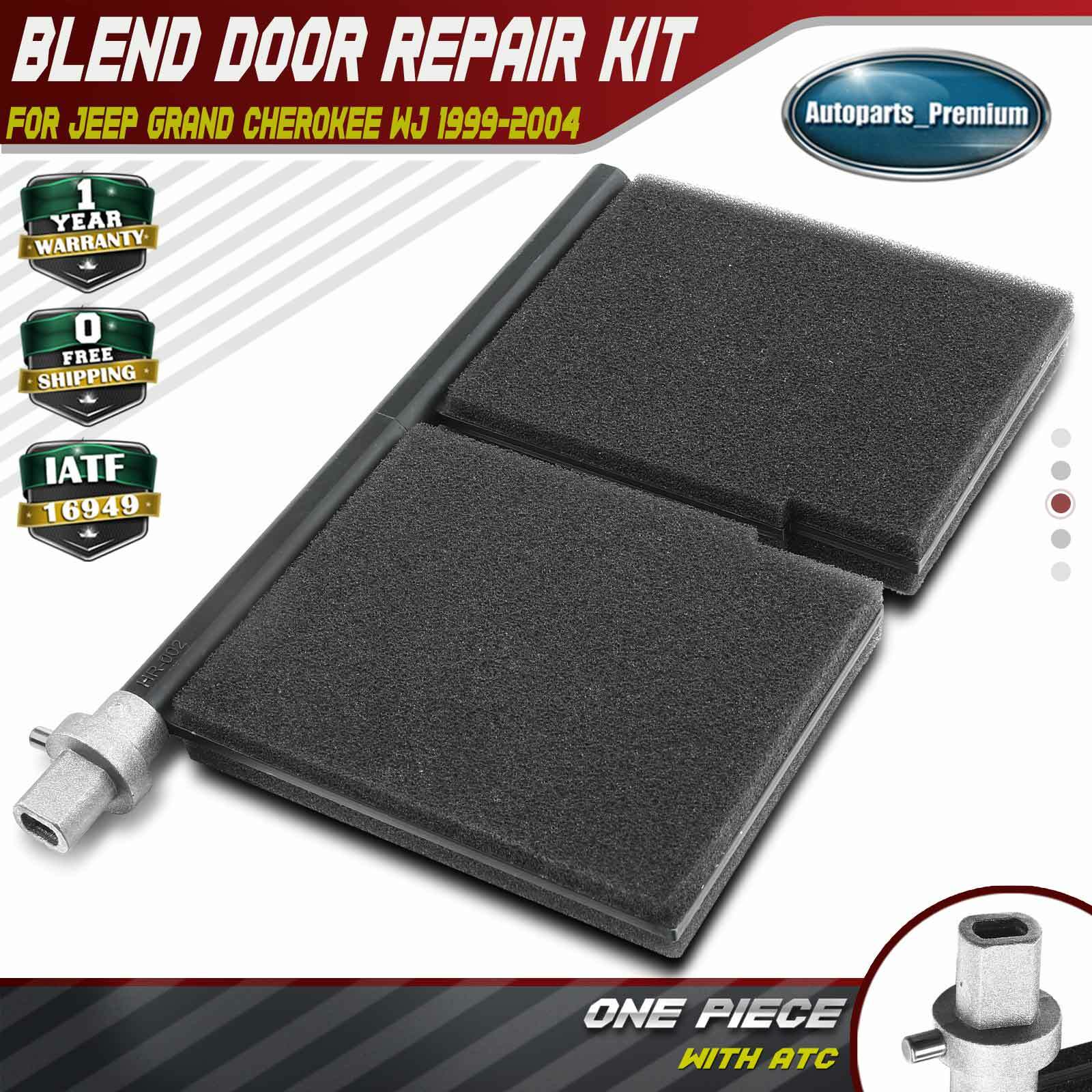 HVAC Blend Door Repair Kit w/ ATC for Jeep WJ Grand Cherokee 1999-2004 4.0L 4.7L