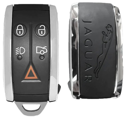 1 For 07-13 Select Jaguar OEM 5 Buttons Smart Prox Remote Key Fob 6W83-15K601-LB