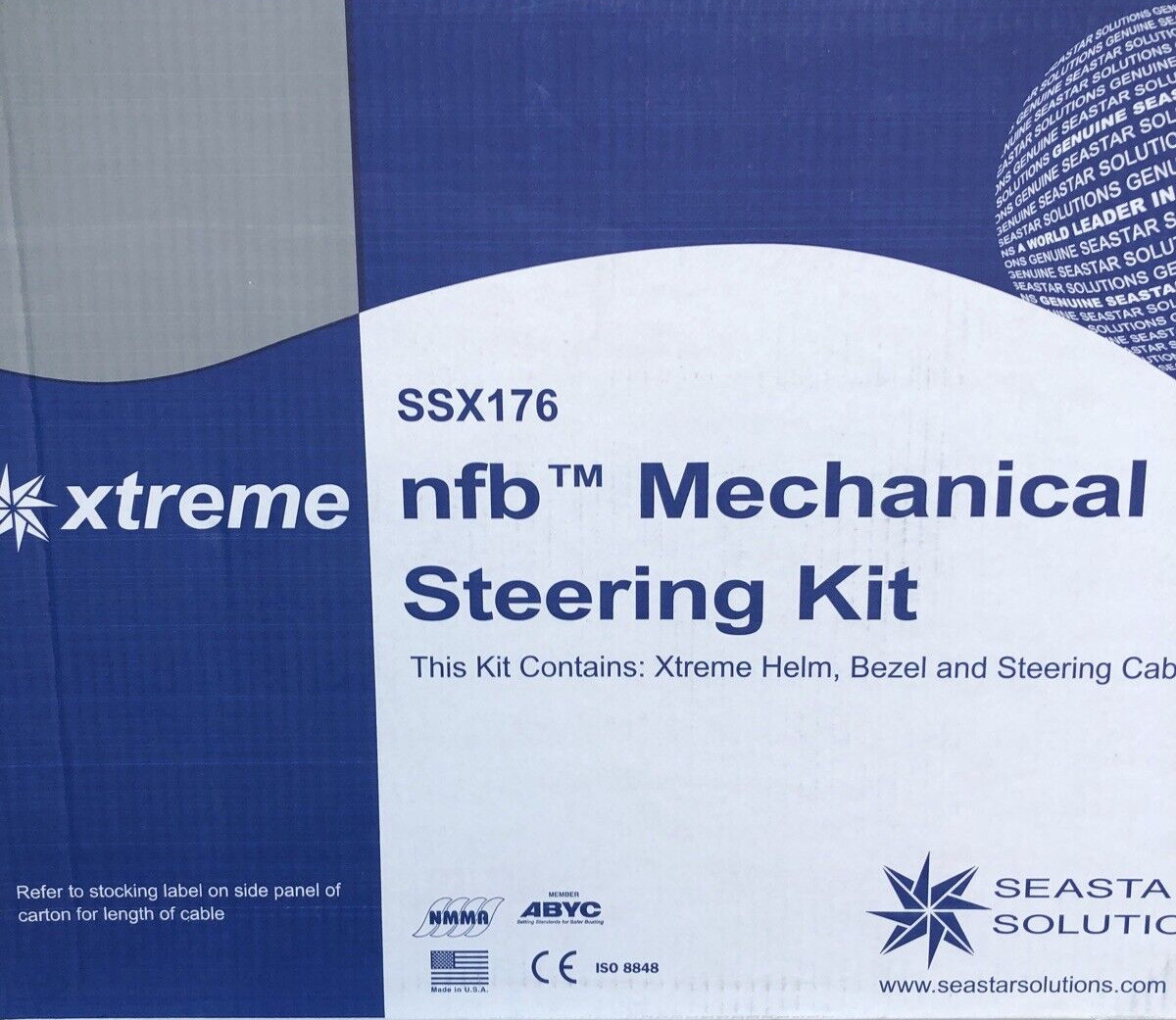 Teleflex Xtreme SSX176-13 NFB Rack Steering Kit System 13 ft 25740-NEW-SHIP 24HR