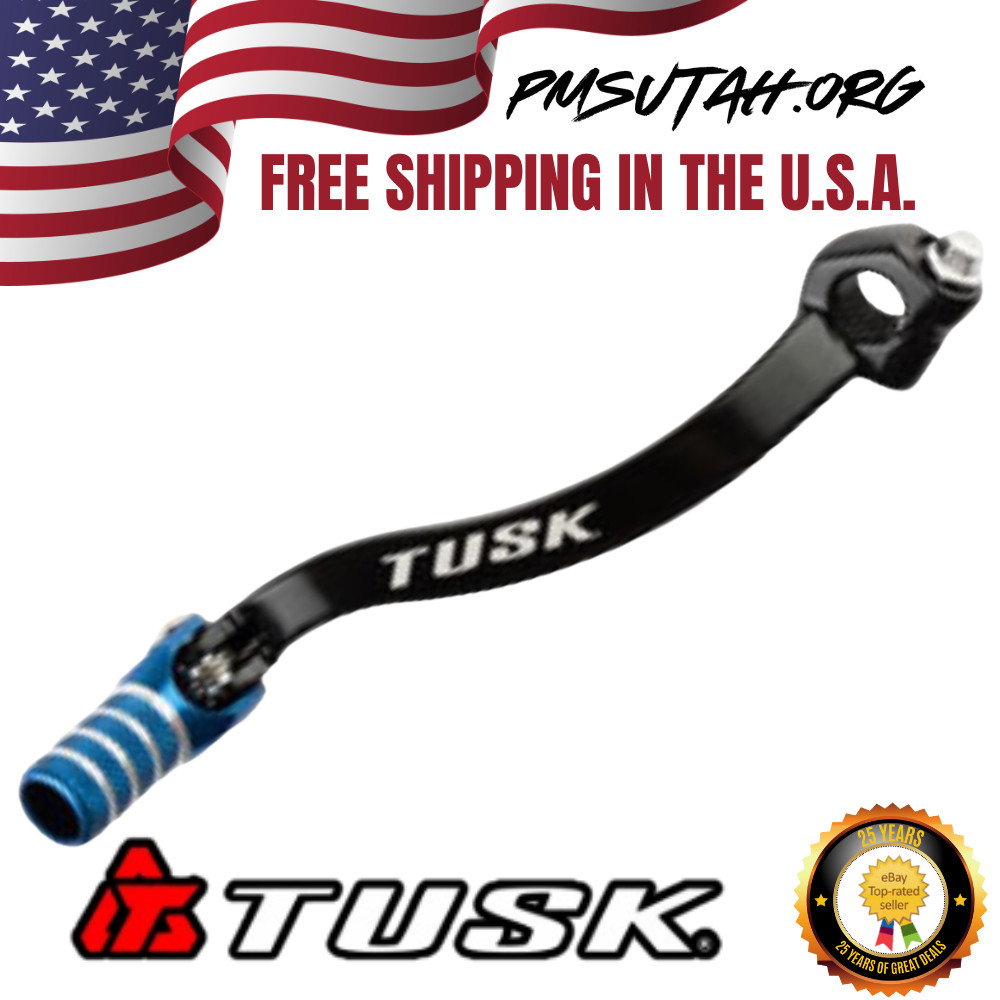 Tusk Shift Lever 2014-2017 Yamaha Y450F YZ 450F Engine Gear Shifter Pedal Blue
