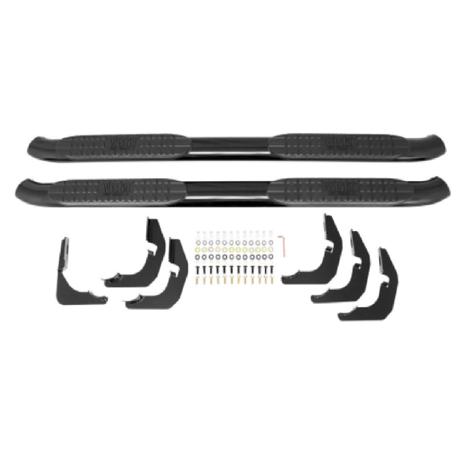 Westin 21-23935 Black Steel 4\