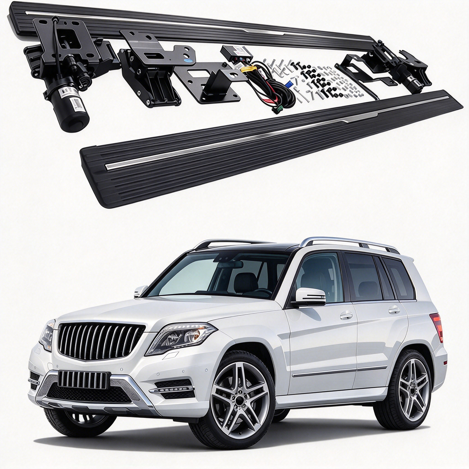 PowerStep Auto Power Electric Running Boards For Mercedes-Benz GLK 2013-2018